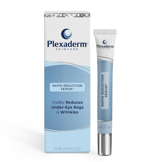 Plexaderm Rapid Reduction Serum - Visibly Reduces Under-Eye Bags & Wrinkles | Instant eye serum that visibly reduces under-eye bags, puffiness, wrinkles & dark circles in minutes, lasting up to 10 hours